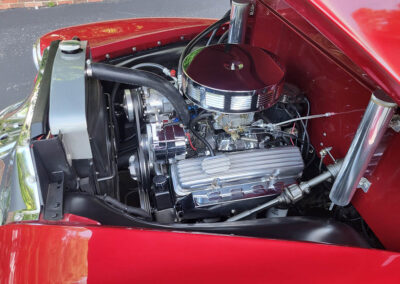 1951 Chevrolet 5-window 3100 Pickup in Cranberry Metallic - engine