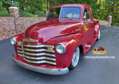 1951 Chevrolet 5-window 3100 Pickup in Cranberry Metallic - exterior