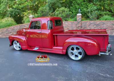 1951 Chevrolet 5-window 3100 Pickup in Cranberry Metallic - exterior