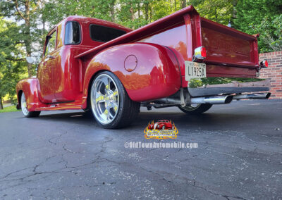 1951 Chevrolet 5-window 3100 Pickup in Cranberry Metallic - exterior