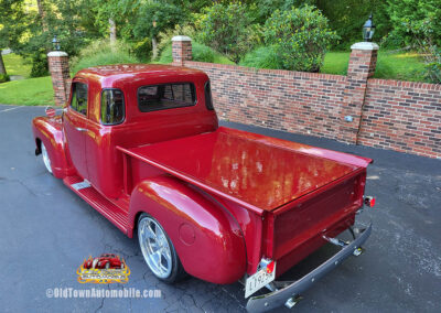 1951 Chevrolet 5-window 3100 Pickup in Cranberry Metallic - exterior