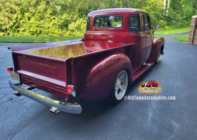 1951 Chevrolet 5-window 3100 Pickup in Cranberry Metallic - exterior