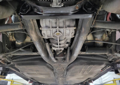 1972 Volkswagen Beetle Vocho in Burgundy - Underneath
