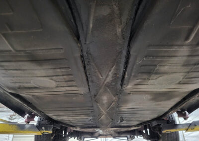 1972 Volkswagen Beetle Vocho in Burgundy - Underneath