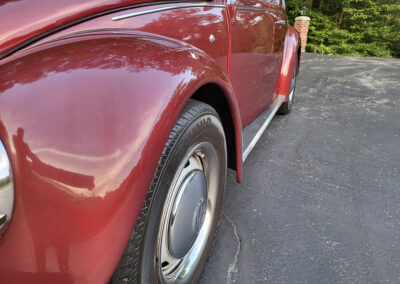 1972 Volkswagen Beetle Vocho in Burgundy - Exterior