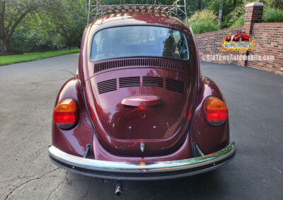 1972 Volkswagen Beetle Vocho in Burgundy - Exterior