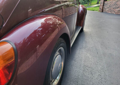 1972 Volkswagen Beetle Vocho in Burgundy - Exterior