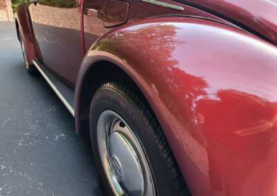 1972 Volkswagen Beetle Vocho in Burgundy - Exterior