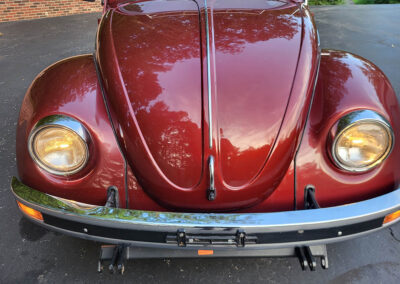 1972 Volkswagen Beetle Vocho in Burgundy - Exterior