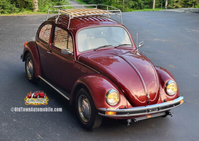 1972 Volkswagen Beetle Vocho in Burgundy - Exterior