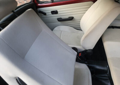 1972 Volkswagen Beetle Vocho in Burgundy - Interior