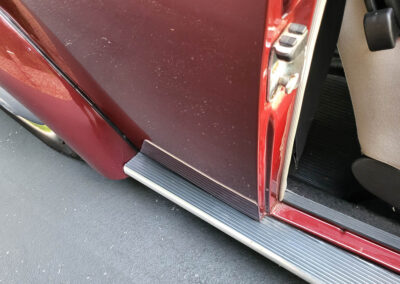1972 Volkswagen Beetle Vocho in Burgundy - door