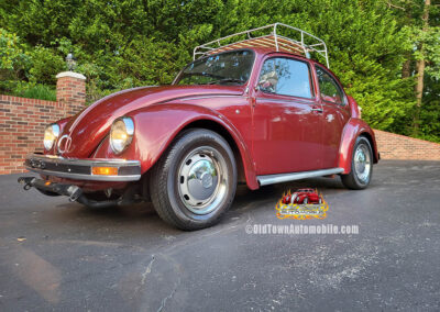 1972 Volkswagen Beetle Vocho in Burgundy - Exterior