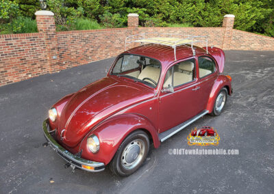 1972 Volkswagen Beetle Vocho in Burgundy - Exterior