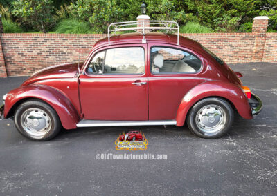 1972 Volkswagen Beetle Vocho in Burgundy - Exterior