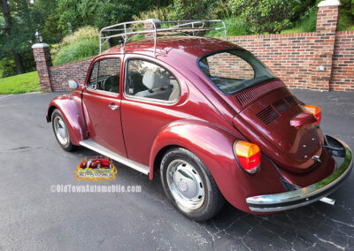 1972 Volkswagen Beetle Vocho in Burgundy - Exterior