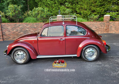 1972 Volkswagen Beetle Vocho in Burgundy - Exterior