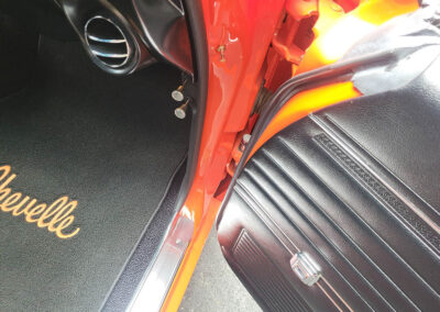 1969 Chevrolet Chevelle SS in Orange - Interior