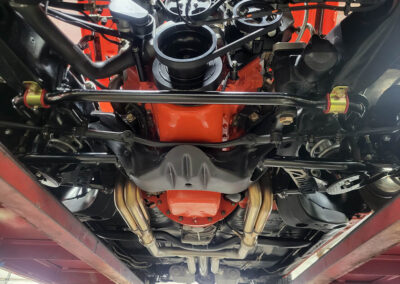 1969 Chevrolet Chevelle SS in Orange - Underneath