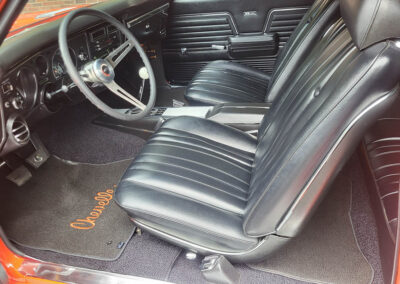 1969 Chevrolet Chevelle SS in Orange - Interior