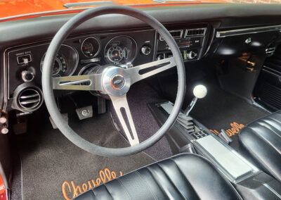 1969 Chevrolet Chevelle SS in Orange - Interior