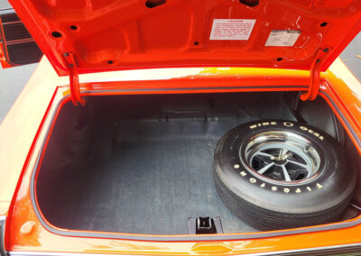 1969 Chevrolet Chevelle SS in Orange - trunk