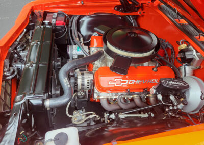 1969 Chevrolet Chevelle SS in Orange - Engine