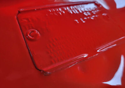 1969 Chevrolet Chevelle SS in Orange - trim tag