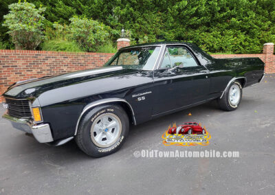 1972 Chevrolet El Camino in black