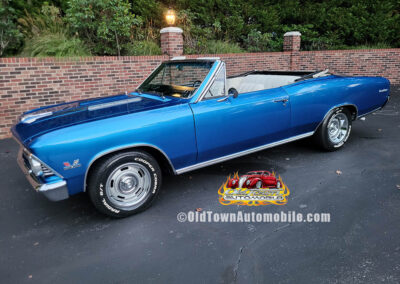 1966 Chevelle SS Convertible Brilliant Blue 2296
