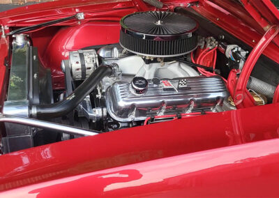 1967 Chevrolet Camaro SS in Burgundy Metallic - engine