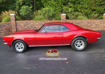 1967 Chevrolet Camaro SS in Burgundy Metallic- exterior