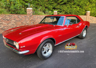 1967 Chevrolet Camaro SS in Burgundy Metallic- exterior