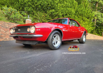 1967 Chevrolet Camaro SS in Burgundy Metallic- exterior