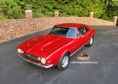 1967 Chevrolet Camaro SS in Burgundy Metallic- exterior
