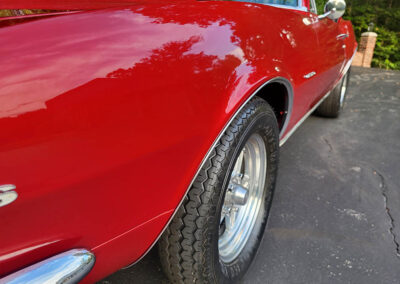 1967 Chevrolet Camaro SS in Burgundy Metallic- exterior
