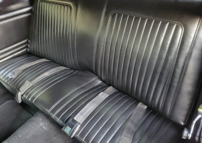 1967 Chevrolet Camaro SS in Burgundy Metallic- interior