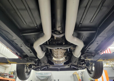 1967 Chevrolet Camaro SS in Burgundy Metallic - underneath
