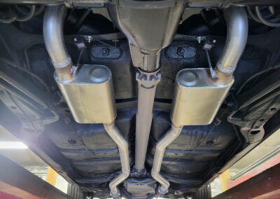 1968 Chevrolet Chevelle in Smoke Gray Metallic - underneath