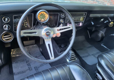 1968 Chevrolet Chevelle in Smoke Gray Metallic - interior