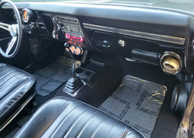 1968 Chevrolet Chevelle in Smoke Gray Metallic - interior