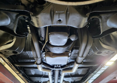 1968 Chevrolet Chevelle in Smoke Gray Metallic - underneath