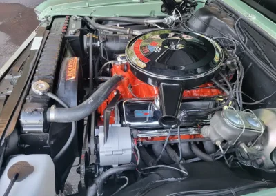1967 Chevrolet Chevelle SS in Mountain Green - engine