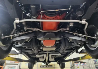 1967 Chevrolet Chevelle SS in Mountain Green - underneath