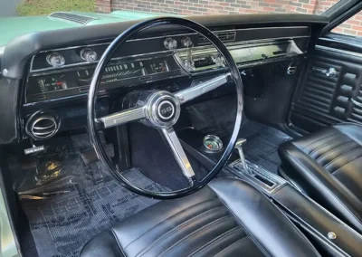 1967 Chevrolet Chevelle SS in Mountain Green - interior