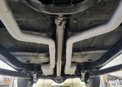 1967 Chevrolet Chevelle SS in Mountain Green - underneath