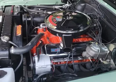 1967 Chevrolet Chevelle SS in Mountain Green - engine