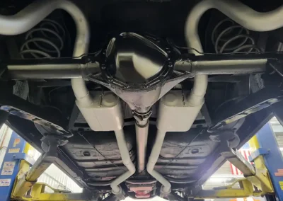 1967 Chevrolet Chevelle SS in Mountain Green - underneath