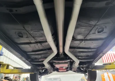 1967 Chevrolet Chevelle SS in Mountain Green - underneath