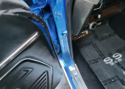 1969 Chevrolet Camaro in Lemans Blue - interior